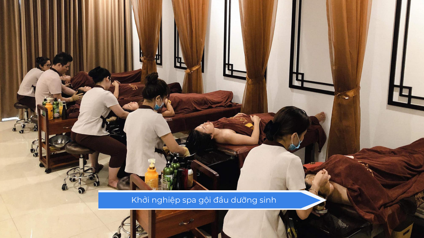 Khởi nghiệp spa gội đầu dưỡng sinh