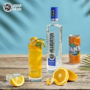 Alternative view of Rượu Vodka Cá Sấu Chanh - Chai 500ml 30%