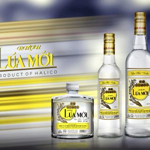Rượu Lúa Mới - Chai 500ML 45% ( Bottle New Rice Wine 500Ml 45%)