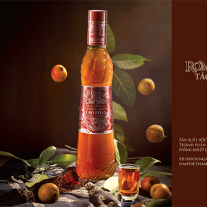 Rượu Rơm Vàng Táo Mèo NMSVietnam - Chai 500ML 29%